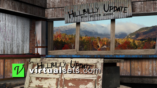 Hillbilly Update - Customized Virtual Set Design