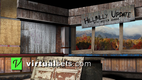 Hillbilly Update Design - For Avid, Vizrt, and TriCaster