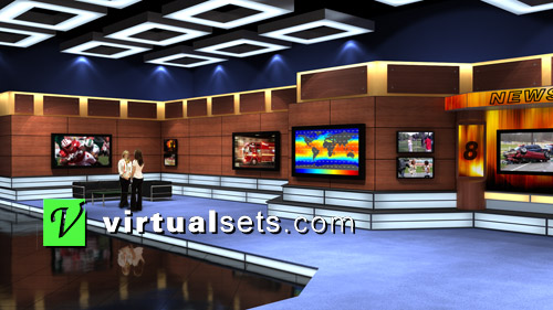 News 8 Live in HD - Virtualsets.com